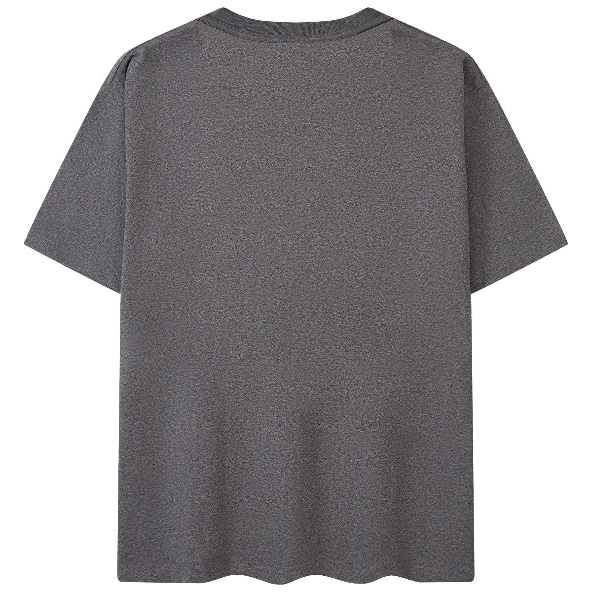 Basic T-Shirt Grau aus 100% Baumwolle für Damen und Herren