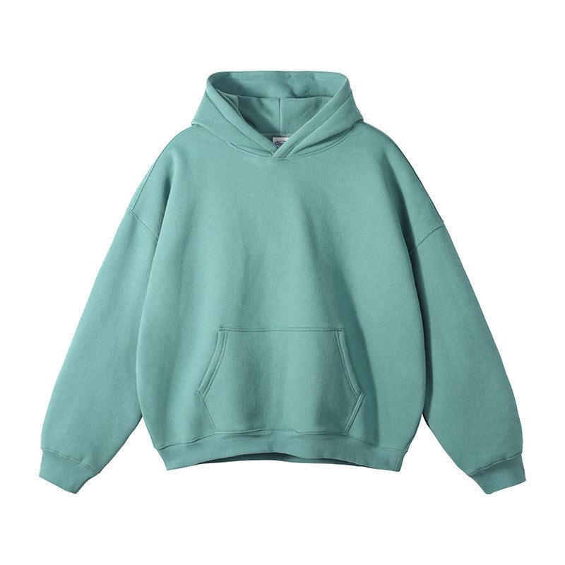Basic Hoodie Mint Grün aus 100% Baumwolle für Herren und Damen