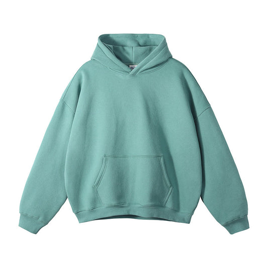 Basic Hoodie Mint Grün aus 100% Baumwolle für Herren und Damen